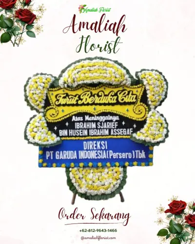 Papan Bunga Duka di Samsam